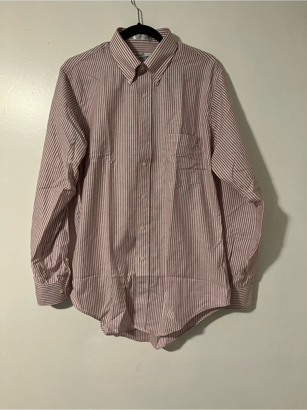 Vintage Sears Roebuck Single Needle Tailor Button Down